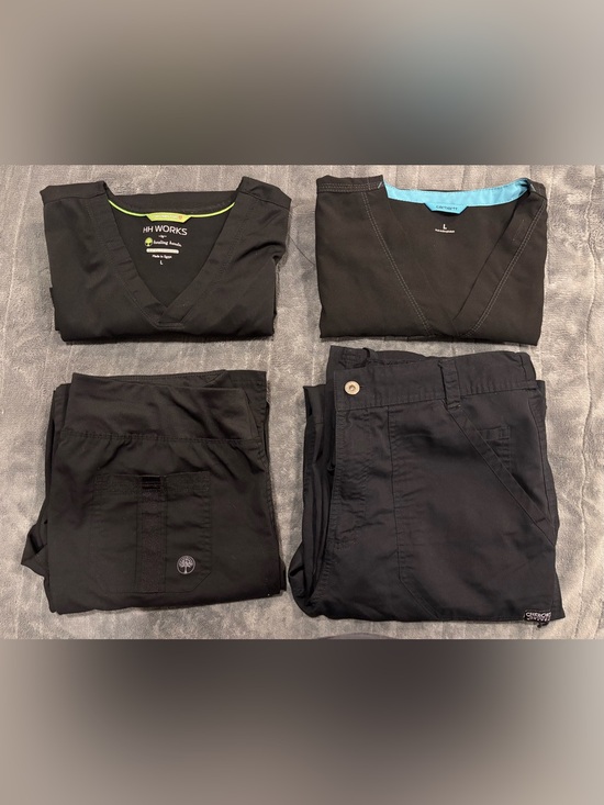 Other - Women’s Black Medical Scrub Set